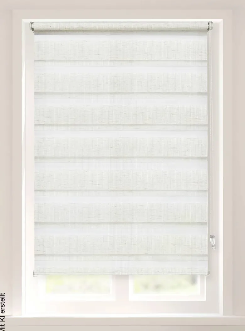 Boviva Doppelrollo natur B/L: ca. 62x200 cm