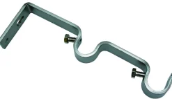 Boviva Doppelträger silber Metall D: ca. 1,6 cm ausziehbar von ca. 7 bis 14 cm 2.0 Läufe