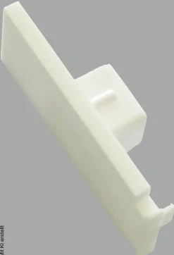 Boviva Endstück weiß Kunststoff 1.0 Läufe