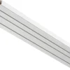 Boviva Gardinenschiene weiß Kunststoff L: ca. 150 cm 3.0 Läufe