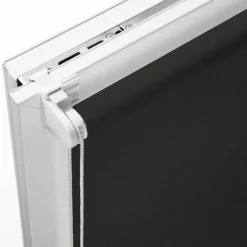 Boviva Rollo Struktur schwarz B/L: ca. 75x150 cm