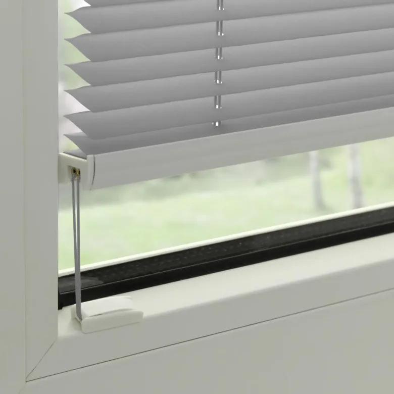 Boviva Spannplissee silber B/L: ca. 40x130 cm