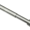 Boviva Spannstange Edelstahloptik Metall D: ca. 2,6 cm ausziehbar von ca. 90 bis 140 cm 1.0 Läufe