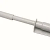 Boviva Vitragenstange Easy weiß Metall ausziehbar von ca. 75 bis 125 cm 1.0 Läufe