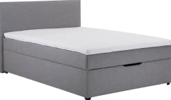 Boxbett Deriana grau Liegefläche B/L: ca. 140x200 cm