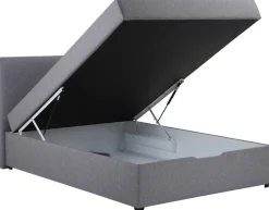 Boxbett Deriana grau Liegefläche B/L: ca. 140x200 cm