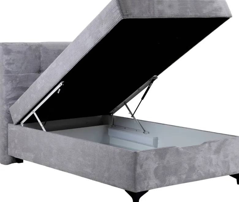 Boxbett Gifa grau Liegefläche B/L: ca. 120x200 cm