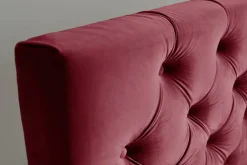 Boxbett Glow burgund Liegefläche B/L: ca. 180x200 cm