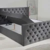 Boxbett Glow graubraun Liegefläche B/L: ca. 160x200 cm