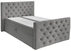 Boxbett Glow graubraun Liegefläche B/L: ca. 140x200 cm