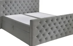 Boxbett Glow graubraun Liegefläche B/L: ca. 180x200 cm