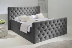 Boxbett Glow graubraun Liegefläche B/L: ca. 180x200 cm