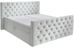 Boxbett Glow grau Liegefläche B/L: ca. 160x200 cm