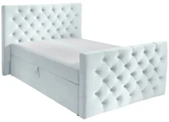 Boxbett Glow hellblau Liegefläche B/L: ca. 140x200 cm