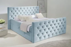 Boxbett Glow hellblau Liegefläche B/L: ca. 180x200 cm