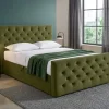 Boxbett Glow olive Liegefläche B/L: ca. 140x200 cm