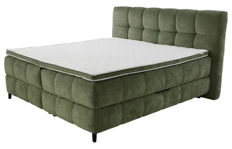 Boxbett grün Liegefläche B/L: ca. 180x200 cm