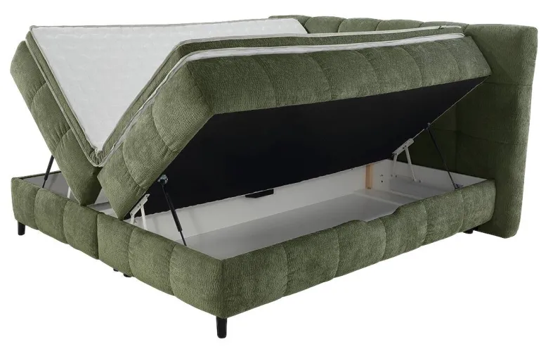 Boxbett grün Liegefläche B/L: ca. 180x200 cm