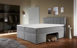 Boxbett Petty II hellgrau Liegefläche B/L: ca. 180x200 cm