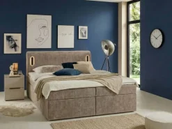 Boxbett Summer taupe Liegefläche B/L: ca. 180x200 cm