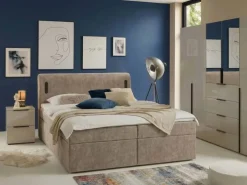 Boxbett Summer taupe Liegefläche B/L: ca. 180x200 cm