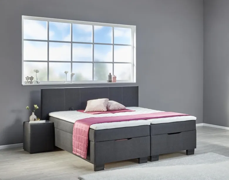 Boxbett Trevi anthrazit Liegefläche B/L: ca. 180x200 cm