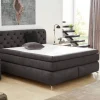 Boxspringbett anthrazit Liegefläche B/L: ca. 180x200 cm