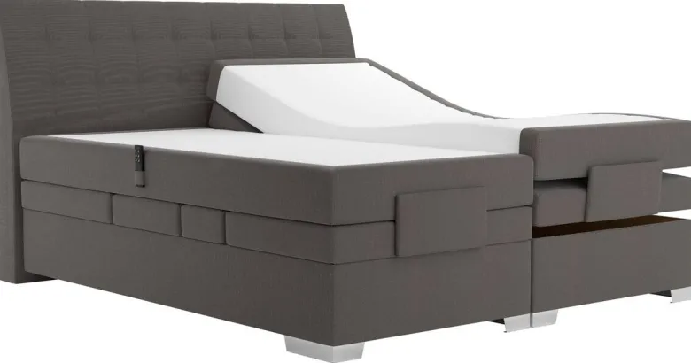 Boxspringbett Astrid braun Liegefläche B/L: ca. 180x200 cm