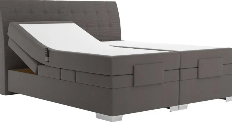 Boxspringbett Astrid braun Liegefläche B/L: ca. 180x200 cm