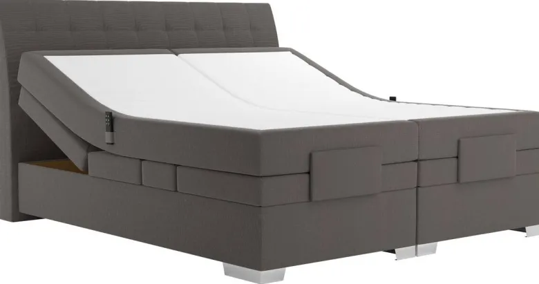 Boxspringbett Astrid braun Liegefläche B/L: ca. 180x200 cm