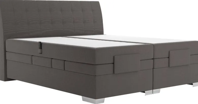 Boxspringbett Astrid braun Liegefläche B/L: ca. 180x200 cm