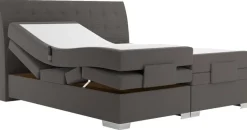 Boxspringbett Astrid braun Liegefläche B/L: ca. 180x200 cm