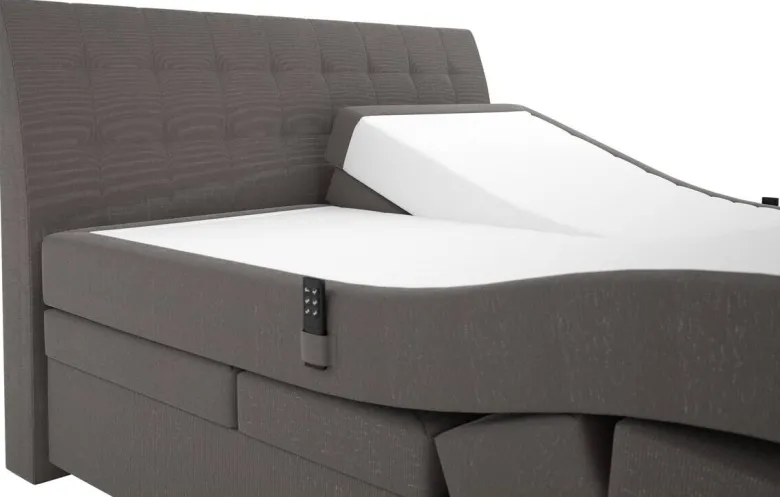 Boxspringbett Astrid braun Liegefläche B/L: ca. 180x200 cm