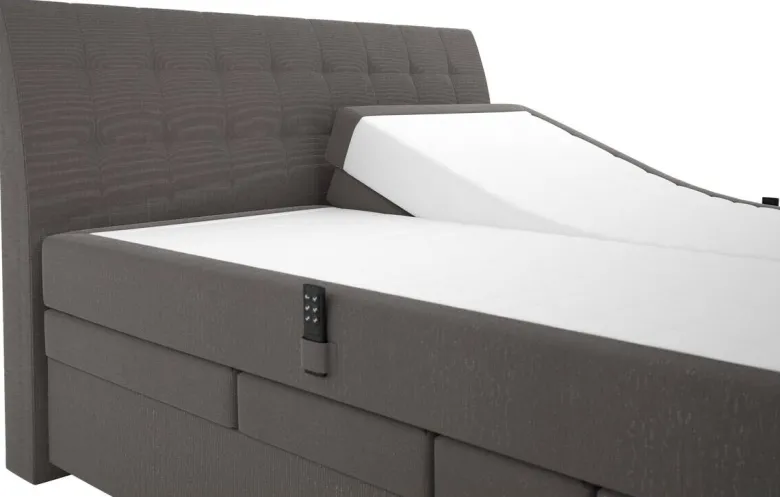 Boxspringbett Astrid braun Liegefläche B/L: ca. 180x200 cm