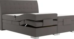 Boxspringbett Astrid braun Liegefläche B/L: ca. 180x200 cm