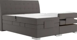 Boxspringbett Astrid braun Liegefläche B/L: ca. 180x200 cm