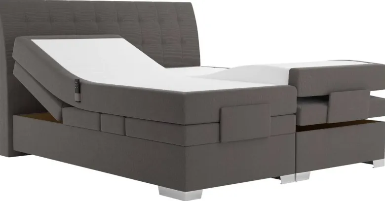 Boxspringbett Astrid braun Liegefläche B/L: ca. 180x200 cm