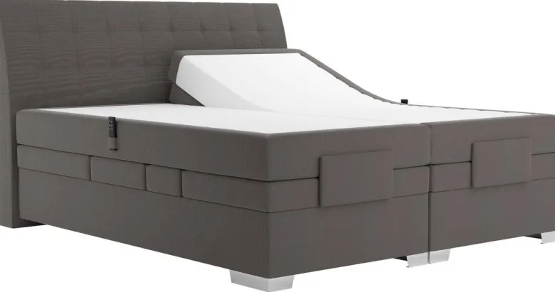Boxspringbett Astrid braun Liegefläche B/L: ca. 180x200 cm