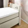 Boxspringbett beige Liegefläche B/L: ca. 100x200 cm