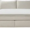 Boxspringbett beige Liegefläche B/L: ca. 180x200 cm