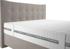 Boxspringbett Domino creme Liegefläche B/L: ca. 180x200 cm