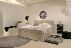 Boxspringbett Happy creme Liegefläche B/L: ca. 160x200 cm