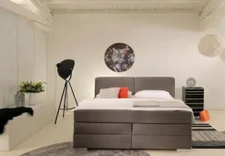 Boxspringbett Happy schoko Liegefläche B/L: ca. 180x200 cm