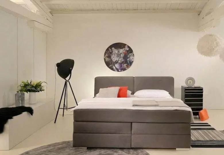 Boxspringbett Happy schoko Liegefläche B/L: ca. 160x200 cm
