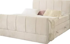 Boxspringbett Harmony creme Liegefläche B/L: ca. 180x200 cm