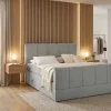 Boxspringbett Harmony grau Liegefläche B/L: ca. 180x200 cm