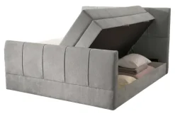 Boxspringbett Harmony grau Liegefläche B/L: ca. 180x200 cm