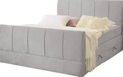 Boxspringbett Harmony hellgrau Liegefläche B/L: ca. 160x200 cm