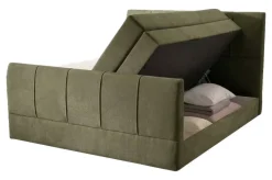 Boxspringbett Harmony olive Liegefläche B/L: ca. 160x200 cm