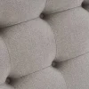 Boxspringbett hellgrau Flachgewebe Liegefläche B/L: ca. 180x200 cm